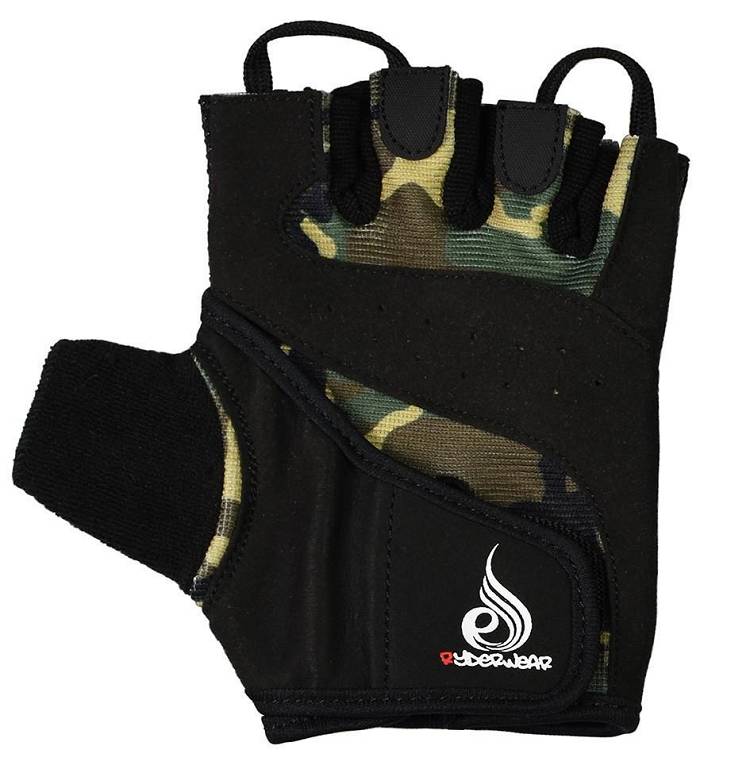 Black/Camo Ryderwear Men Gloves Camo Lifting Men\'s Gloves | AU1604XF