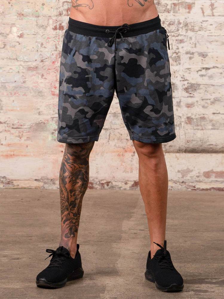 Black/Camo Ryderwear Men Shorts Camo Track Men's Shorts | AU1357IS