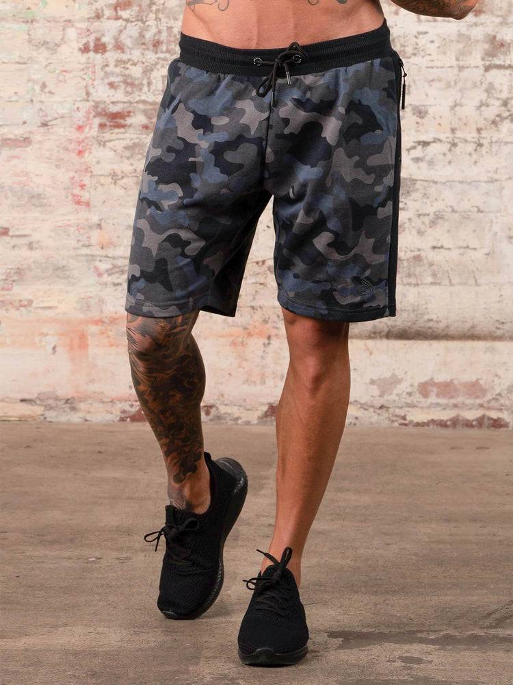 Black/Camo Ryderwear Men Shorts Camo Track Men\'s Shorts | AU1357IS