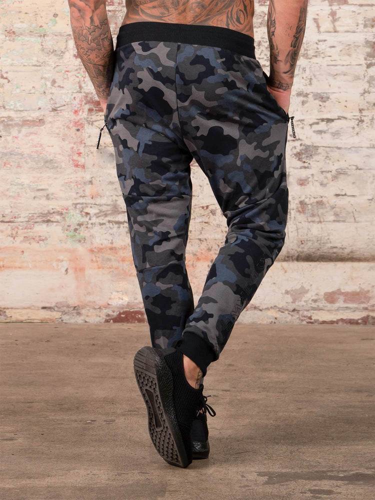 Black/Camo Ryderwear Men Track Pants Camos Men's Track Pants | AU1004LH