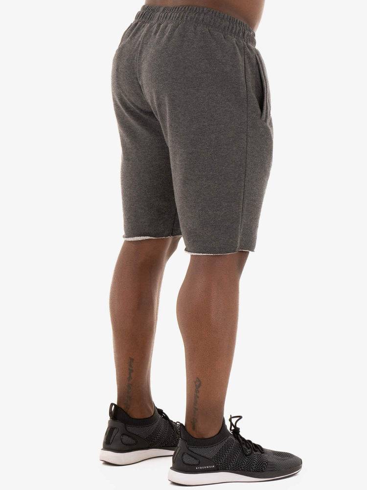 Black Marl Ryderwear Men Shorts Focus Track Men's Shorts | AU1369ZG