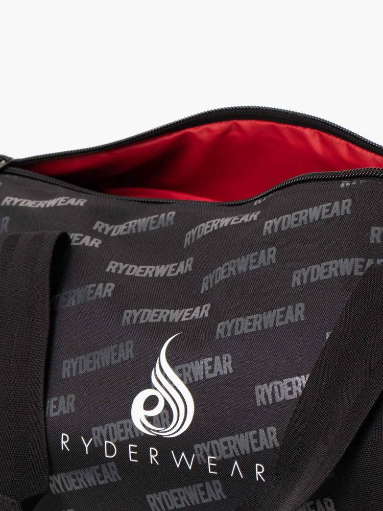 Black/Red Ryderwear Men Bags Ryderwear Signature Duffle Men's Bags | AU1623FM