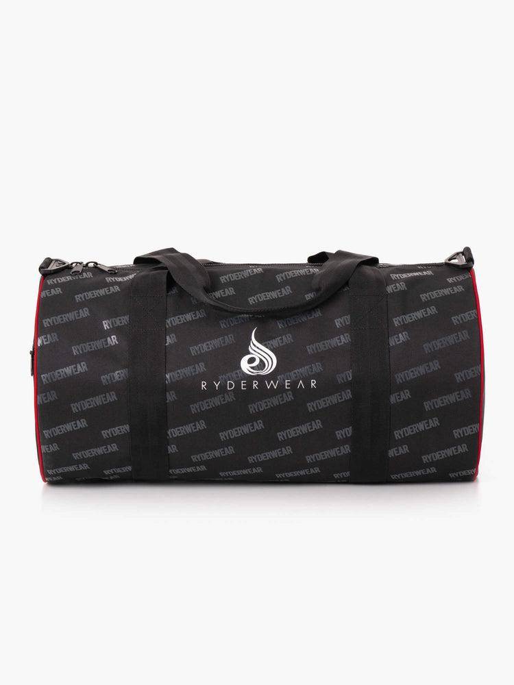 Black/Red Ryderwear Women Bags Ryderwear Signature Duffle Women's Bags | AU3113CE