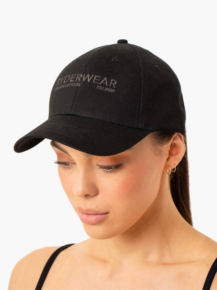 Black Ryderwear Men Caps Frequency Men's Caps | AU1610QZ