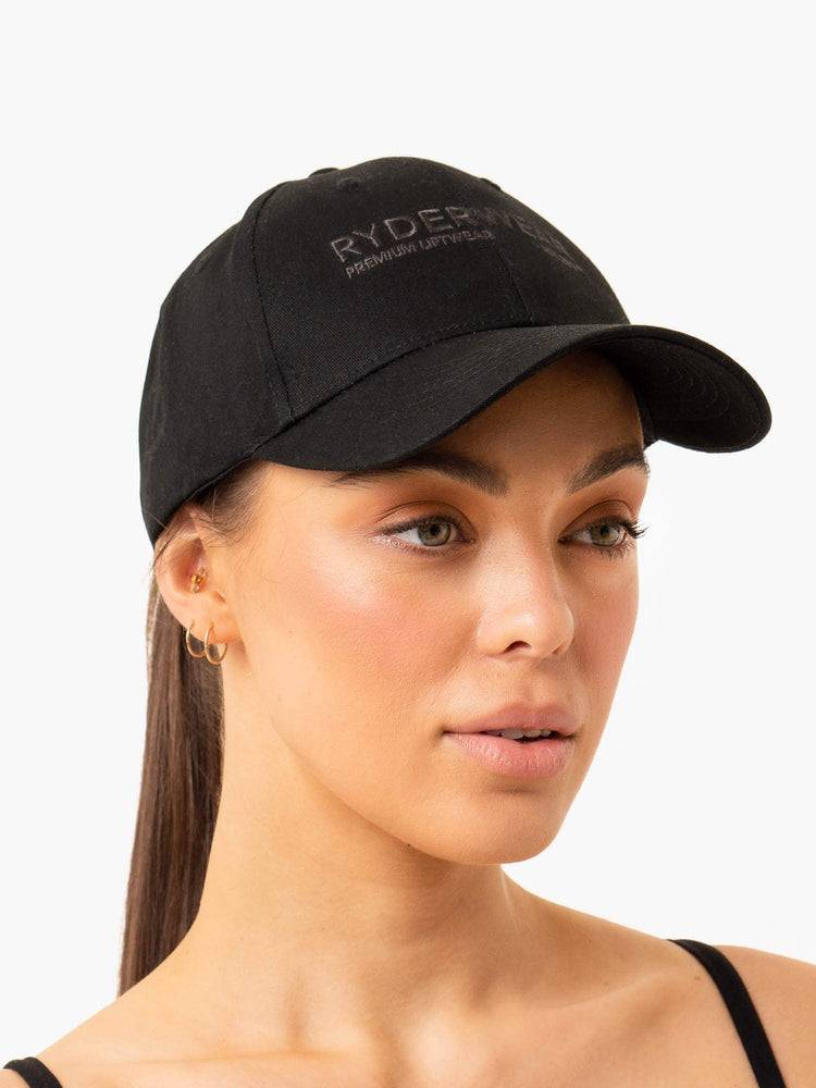 Black Ryderwear Men Caps Frequency Men\'s Caps | AU1610QZ