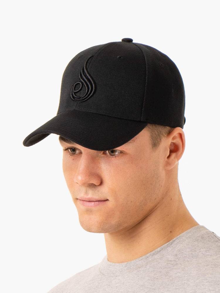 Black Ryderwear Men Caps Pursuit Men\'s Caps | AU1613RW