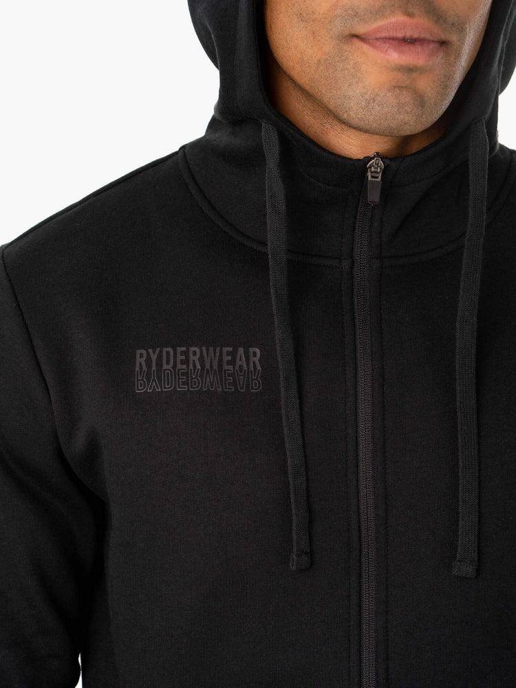 Black Ryderwear Men Jackets Limitless Zip Up Men's Jackets | AU1435IS