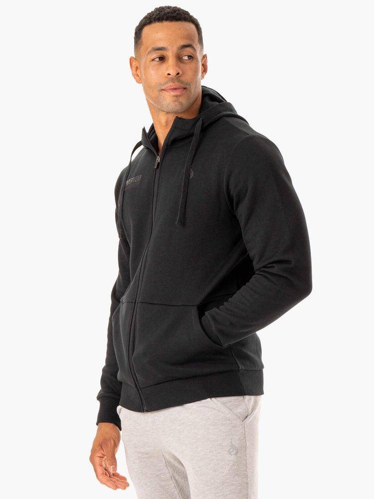 Black Ryderwear Men Jackets Limitless Zip Up Men's Jackets | AU1435IS