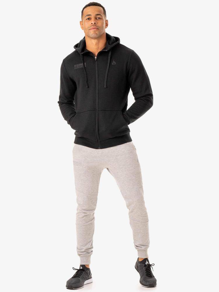 Black Ryderwear Men Jackets Limitless Zip Up Men's Jackets | AU1435IS