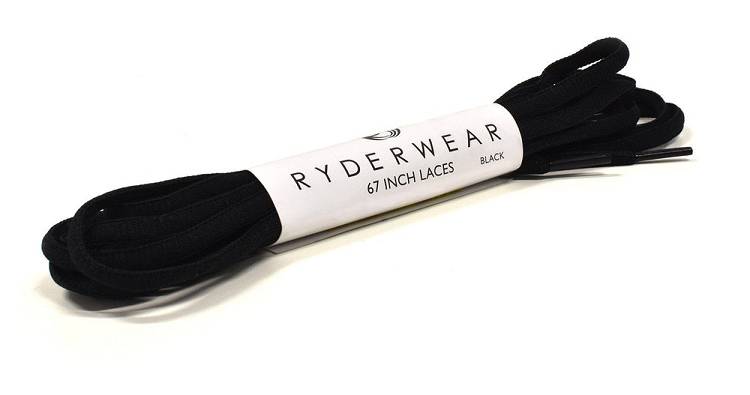 Black Ryderwear Men Shoe Laces Men\'s Accessories | AU1647SO