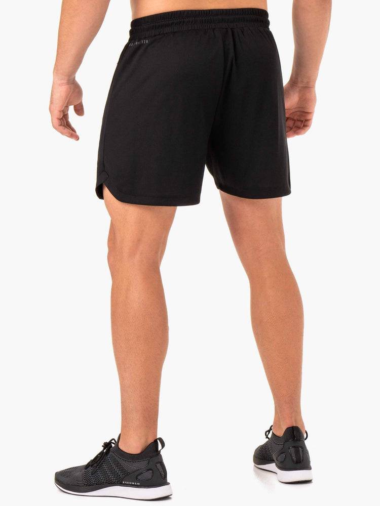 Black Ryderwear Men Shorts Camo Tech Mesh Training Men's Shorts | AU1356UT