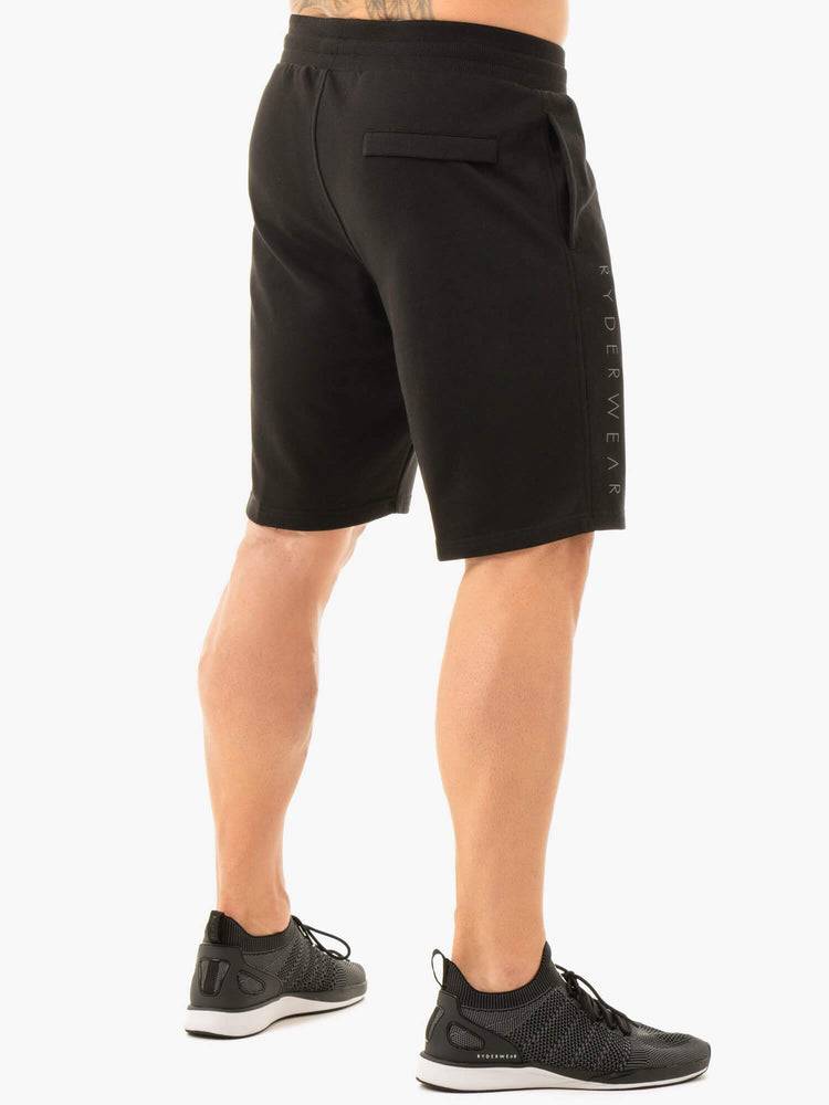 Black Ryderwear Men Shorts Original Track Men's Shorts | AU1389FM