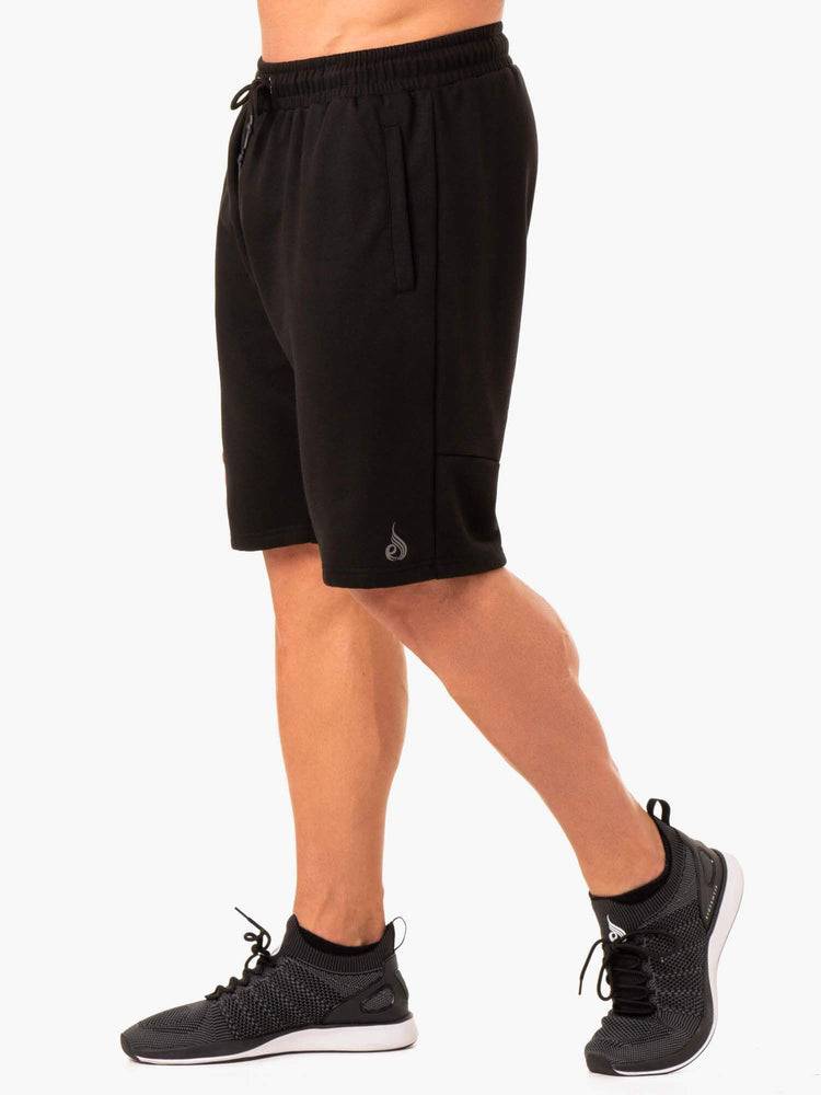 Black Ryderwear Men Shorts RWXKG Track Men's Shorts | AU1415FM