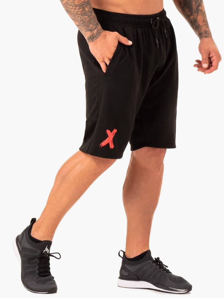 Black Ryderwear Men Shorts RWXKG Track Men's Shorts | AU1415FM