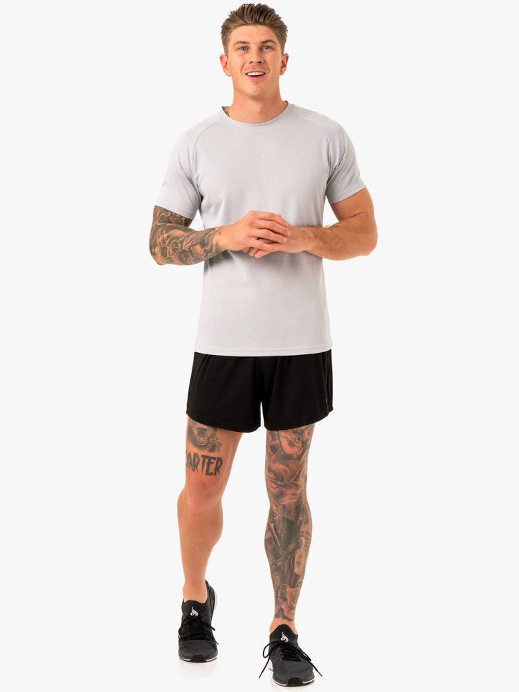 Black Ryderwear Men Shorts Restore Arnie Men's Shorts | AU1411PQ