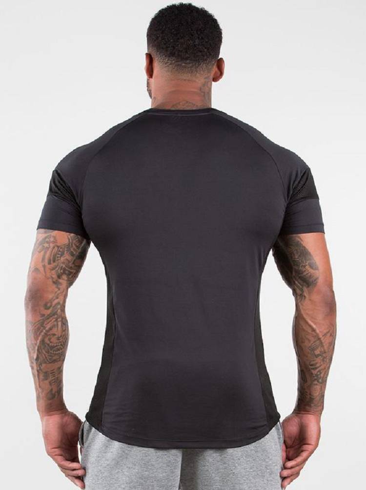 Black Ryderwear Men T Shirts Iron Men's T Shirts | AU1250TV