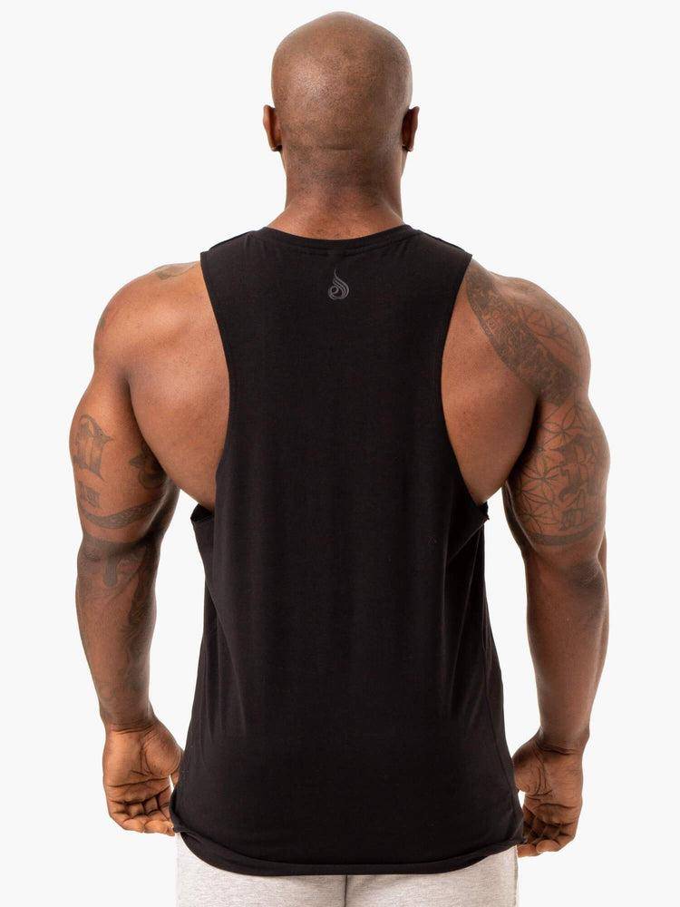 Black Ryderwear Men Tanks Force Baller Tank Men's Tanks | AU1106JJ