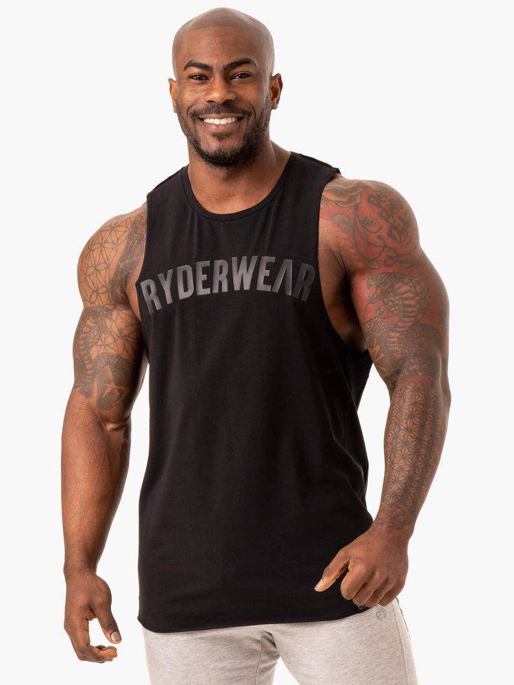 Black Ryderwear Men Tanks Force Baller Tank Men\'s Tanks | AU1106JJ