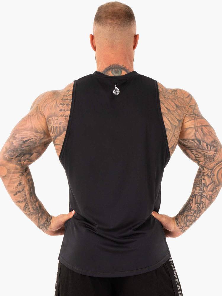 Black Ryderwear Men Tanks Strength Baller Tank Men's Tanks | AU1179SO