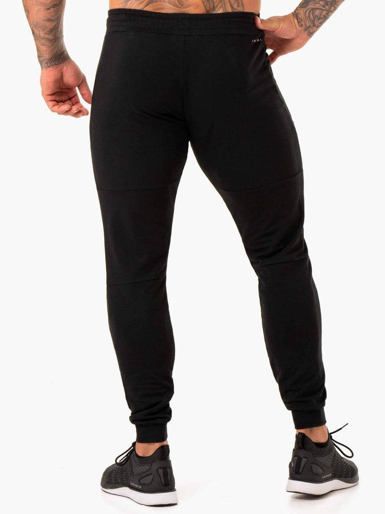 Black Ryderwear Men Track Pants Endurances Men's Track Pants | AU1008VD