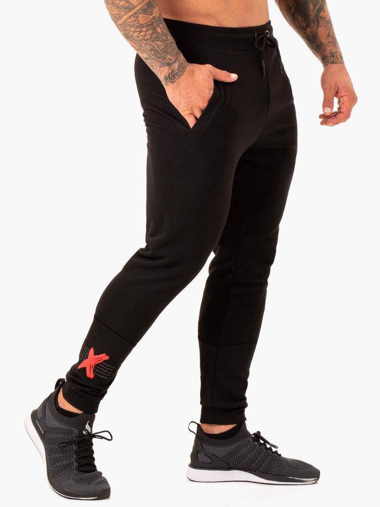 Black Ryderwear Men Track Pants RWXKGs Men\'s Track Pants | AU1047PQ