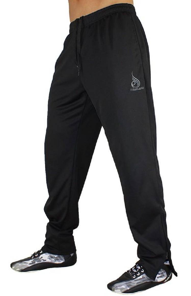 Black Ryderwear Men Track Pants Tapered Mesh Men\'s Track Pants | AU1048AP