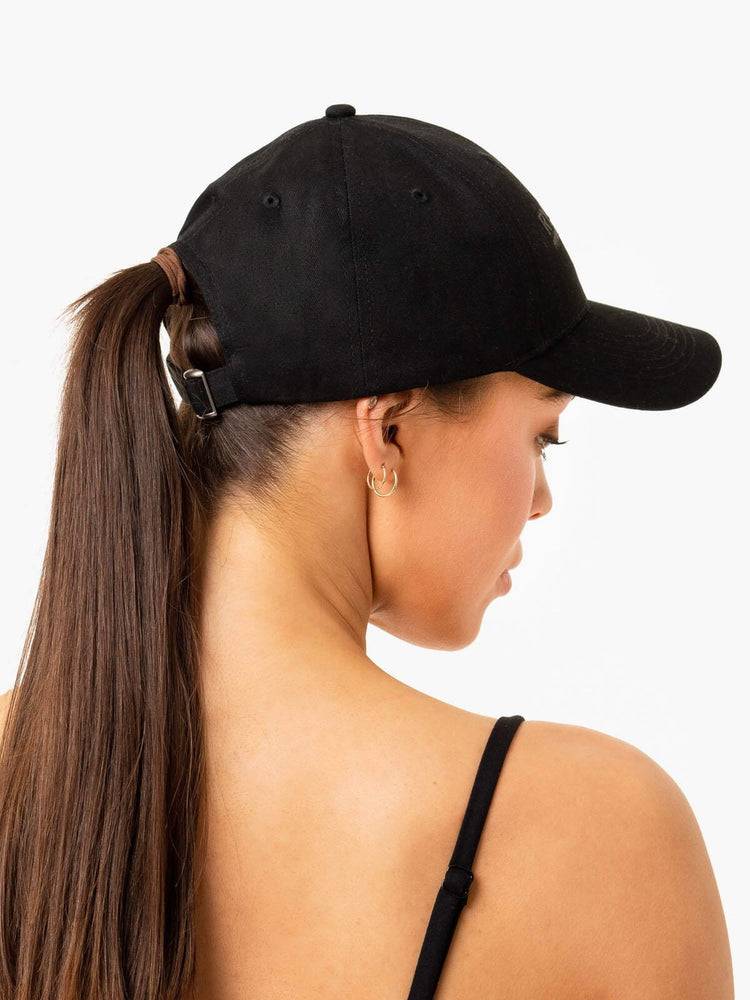 Black Ryderwear Women Caps Frequency Women's Caps | AU3122FM