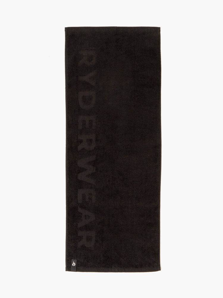 Black Ryderwear Women Gym Towel Women's Accessories | AU3106EX