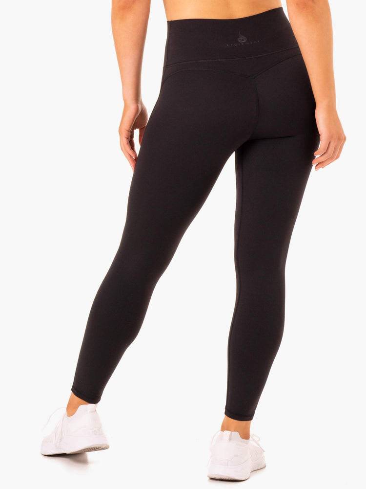 Black Ryderwear Women Leggings NKD Align Women's Leggings | AU1924EX