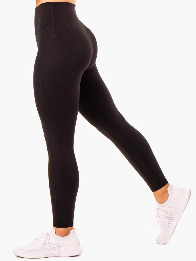 Black Ryderwear Women Leggings NKD Align Women\'s Leggings | AU1924EX