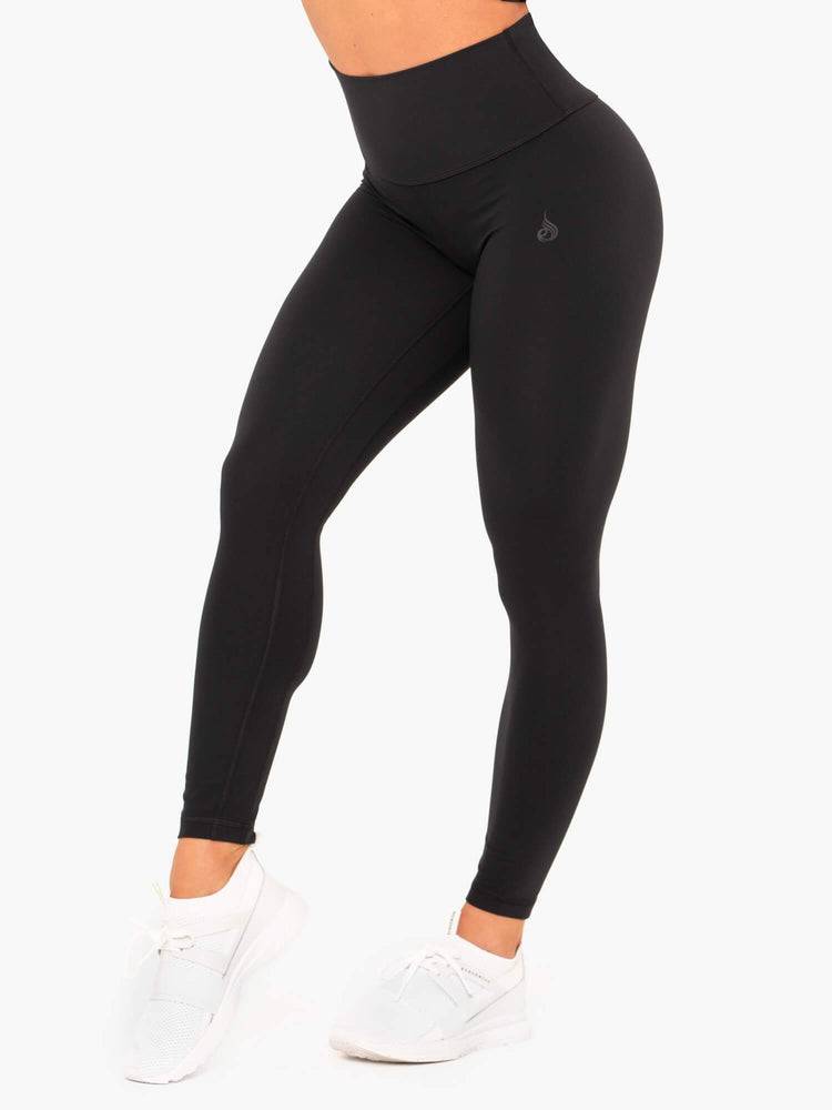 Black Ryderwear Women Leggings NKD High Waisted Women\'s Leggings | AU1762VD