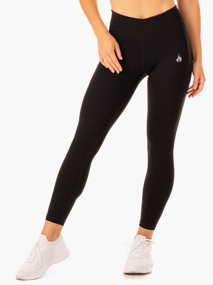 Black Ryderwear Women Leggings Revival Scrunch Bum Women\'s Leggings | AU1804DN