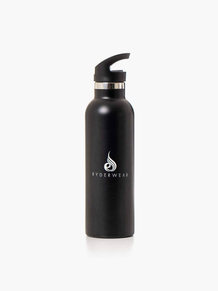 Black Ryderwear Women Metal Water Bottle Women's Accessories | AU3107WY