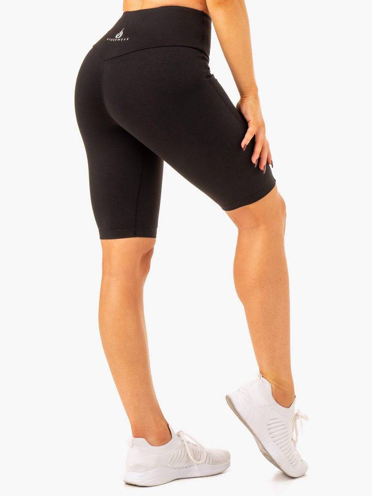 Black Ryderwear Women Shorts Action Bike Women's Shorts | AU2121KI