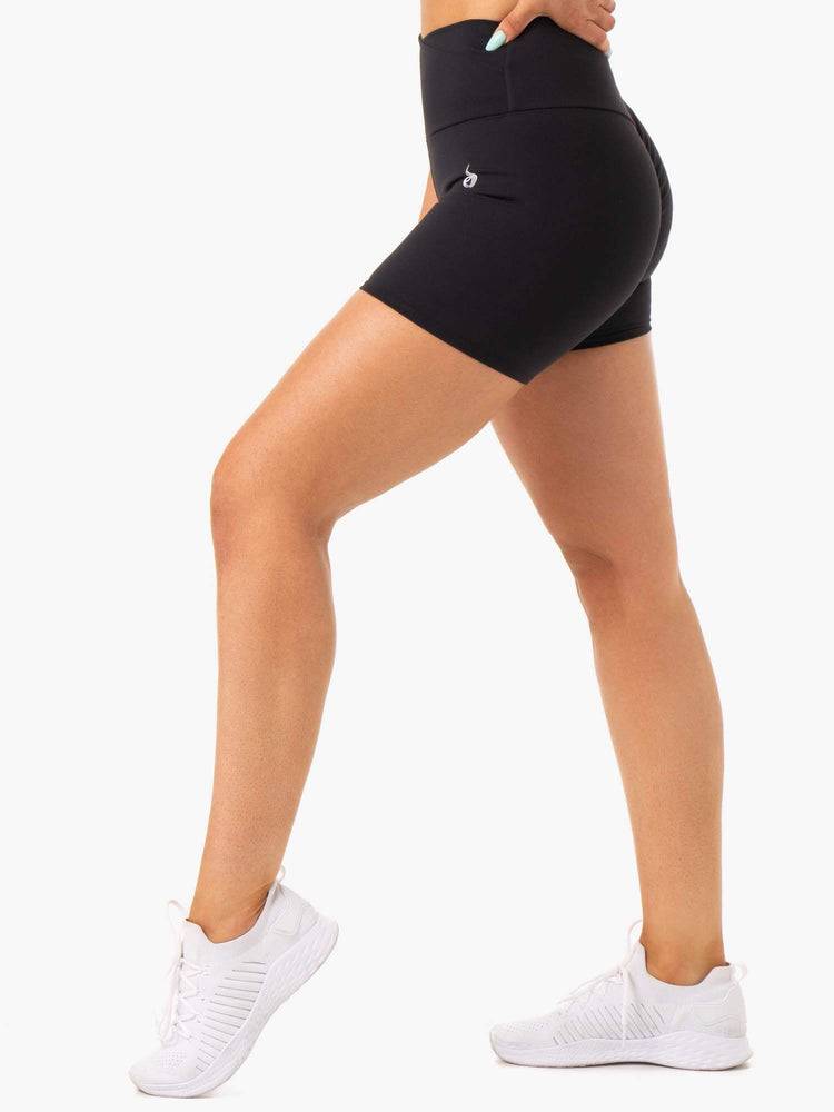 Black Ryderwear Women Shorts Amazon Scrunch Bum Women's Shorts | AU1944VD