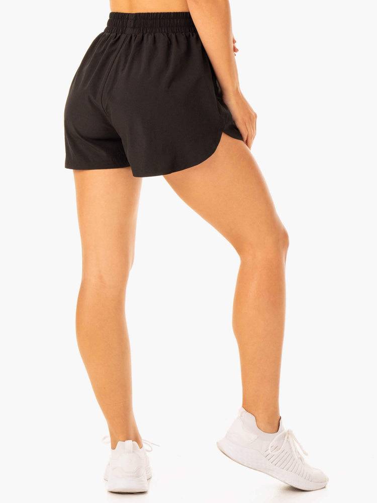 Black Ryderwear Women Shorts Element Training Women's Shorts | AU2051MA