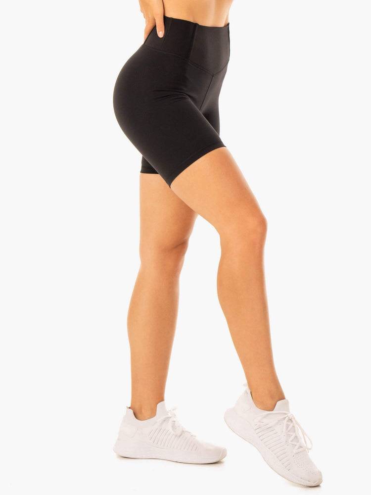 Black Ryderwear Women Shorts Form Scrunch Bum Women's Shorts | AU2050NB