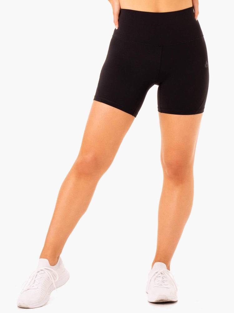 Black Ryderwear Women Shorts NKD Align Women's Shorts | AU2188UT