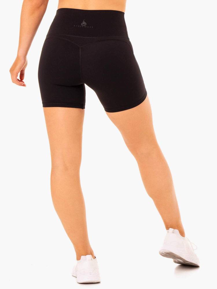 Black Ryderwear Women Shorts NKD Align Women's Shorts | AU2188UT