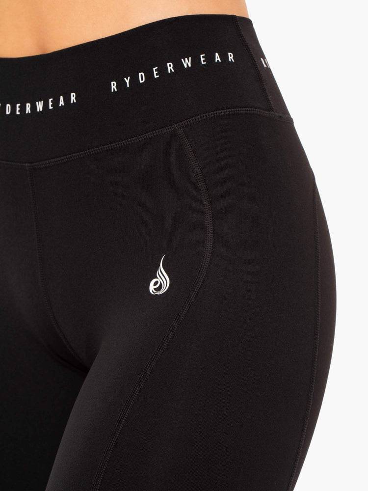 Black Ryderwear Women Shorts Reflex High Waisted Bike Women's Shorts | AU2156QZ