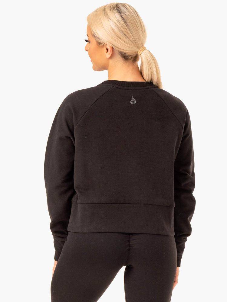 Black Ryderwear Women Sweaters Motion Women's Sweaters | AU2621JJ