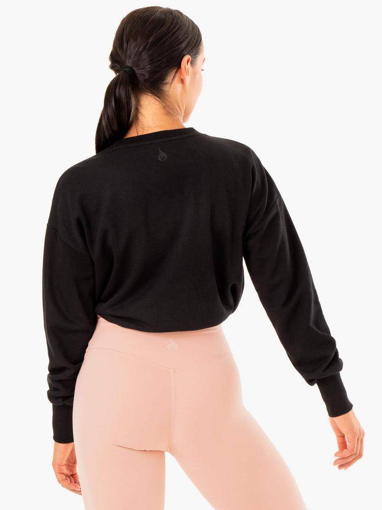 Black Ryderwear Women Sweaters Replay Women's Sweaters | AU2574SO