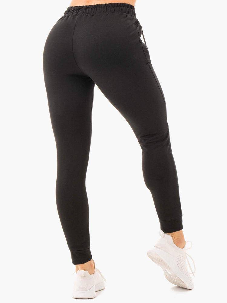 Black Ryderwear Women Track Pants Luxe Women's Track Pants | AU3033TV