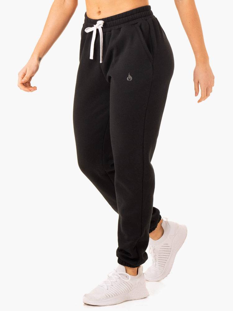 Black Ryderwear Women Track Pants Restore Women's Track Pants | AU3079RW