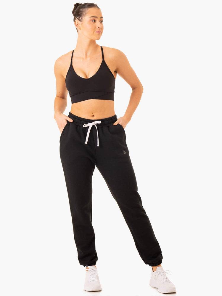 Black Ryderwear Women Track Pants Restore Women's Track Pants | AU3079RW