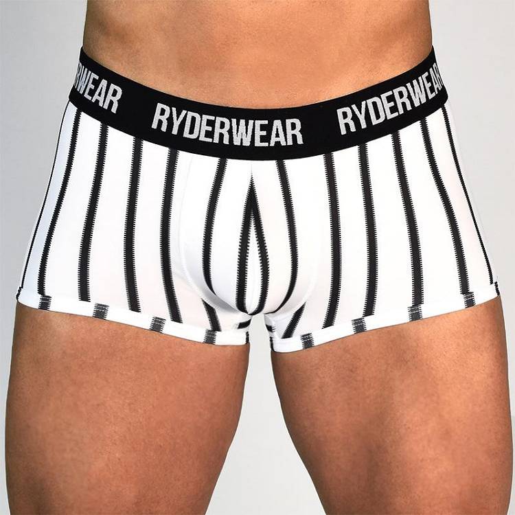 Black/White Ryderwear Men Underwear Boxer Brief Men's Underwear | AU1548JJ