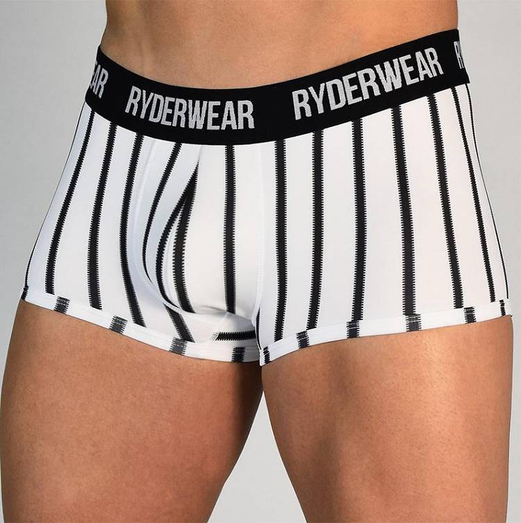 Black/White Ryderwear Men Underwear Boxer Brief Men's Underwear | AU1548JJ