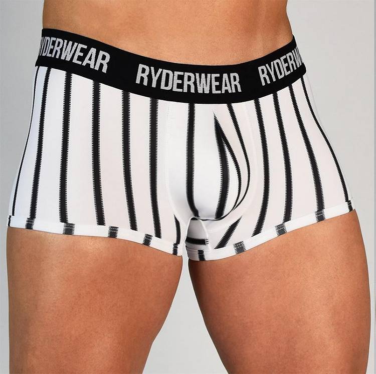 Black/White Ryderwear Men Underwear Boxer Brief Men\'s Underwear | AU1548JJ