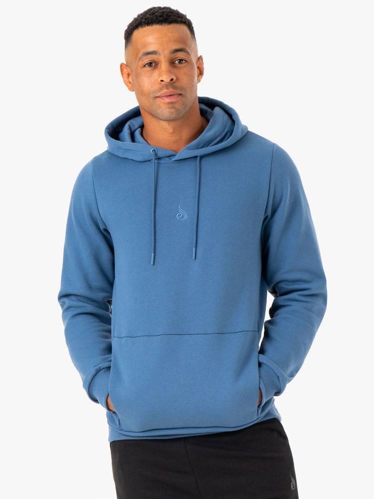 Blue Ryderwear Men Hoodie Restore Pullover Men's Hoodie | AU1484TV