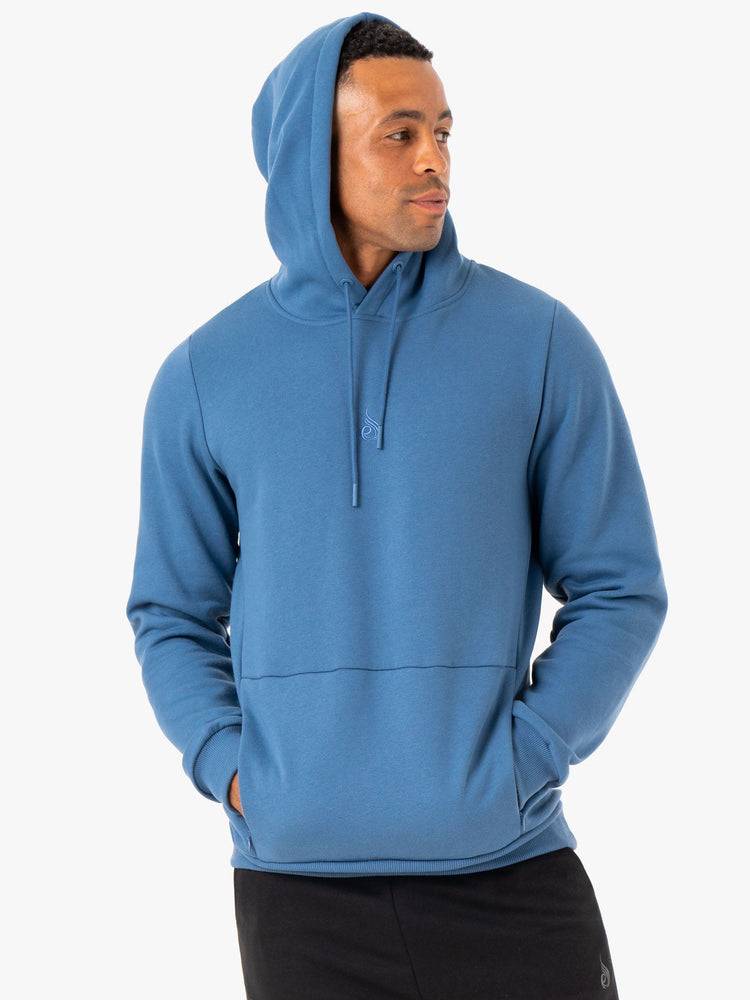 Blue Ryderwear Men Hoodie Restore Pullover Men's Hoodie | AU1484TV